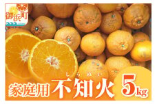 【2026年発送 先行予約品】ミカファームの不知火5キロ(家庭用）【数量限定 果物 フルーツ みかん 不知火 しらぬい デザート 5kg 家庭用 三重県 御浜町】