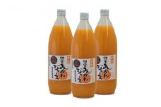【予約受付】前元農園の完熟みかんジュース (温州みかん100％) (1L×3本)【2025年2月中旬より順次発送予定】/ 果汁100% みかんジュース ストレート ジュース フルーツ みかん 蜜柑 三重県  高品質 みえ アルギット