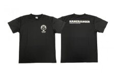 【紀宝町オリジナルデザイン】カメレンジャー ドライTシャツ【Lサイズ/ブラック】