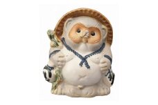 Re.Tanuki～POPなカラーの信楽たぬき～（15cm）【グレー】
