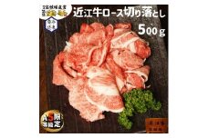 【宝牧場】A5限定近江牛ロース切り落とし500ｇ