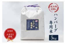 セレブな ハンバーグ専用 米 5kg【近江米　100%】