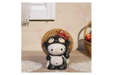 信楽焼 ハローキティちゃん狸 陶器