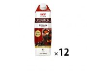 ゴールドスペシャル アイスコーヒー 甘さひかえめ 1000ml 12本
