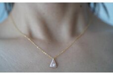 琵琶パールと池蝶貝のネックレス（THE SHELL with BIWAPearl)