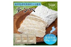 ルストテンペ(滋賀県産特別栽培大豆使用)6個セット