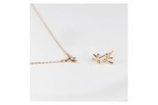 10金ピンクゴールド ネックレス＆ピアスセット K10-KN01026-KP01027 [AM309] / 金 ピンクーゴールド ネックレス ピアス セットアクセサリー ギフト プレゼント