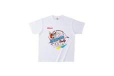 ひこにゃん×鳥人間Tシャツ ホワイト １枚 XXL サイズ ふるさと納税限定デザイン Tシャツ 白 オーガニックコットン コットン 綿 100％ 衣料 ファッション ご当地キャラ ひこにゃん 鳥人間 鳥人間コンテスト スタッフT   滋賀 彦根