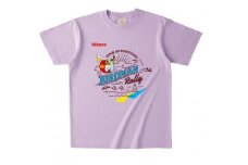 ひこにゃん×鳥人間　ふるさと納税限定デザイン　Tシャツ　うすパープルXLサイズ
