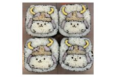 ひこにゃん 巻き寿司 体験 ランチ C 1名 キャラ 巻き寿司 教室 ご当地キャラ きゃら巻き寿司 飾り巻き寿司 観光 お土産 地元食材 コース ランチ 滋賀 彦根