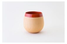 コーヒーカップ オレンジ 1個 木製 マグカップ 漆塗り 木 漆 ナツメ なつめ 天然漆 chanto (シャント) 彦根仏壇 伝統工芸品 伝統 職人 北欧風 北欧 食卓 食卓雑貨 インテリア マグ コーヒー カップ コップ 器 うるし カラフル オレンジ 橙 食器 日用品 滋賀 彦根 