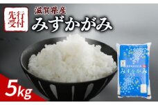 【令和7年産先行受付】 みずかがみ 5kg 令和7年産 新米 米 精米 こめ コメ お米 ご飯 先行受付 5キロ 令和7年 滋賀 彦根
