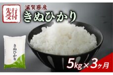 【令和7年産先行受付】 きぬひかり 5kg 3回定期便 令和7年産 定期便 新米 米 精米 こめ コメ お米 ご飯 米 キヌヒカリ 先行受付 米定期便 3か月定期便 3ヶ月定期便 3回 3ヶ月 3か月 滋賀 彦根