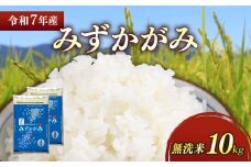★無洗米★ 新米 令和7年 彦根産 みずかがみ 10kg（5kg×2袋） お米 白米 無洗米 こめ コメ 滋賀 ごはん 米 おすすめ おこめ ご飯 送料無料 滋賀 彦根 ひこね 