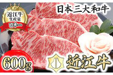 【PRキャンペーン対象】近江牛 ステーキ 【４等級以上の未経産牝牛限定】近江牛サーロインステーキ【600ｇ（200ｇ×3枚）】【AF04U】(近江牛 ステーキ すてーき ステーキ肉 サーロイン 近江牛 牛肉 国産 ブランド 和牛 日本三大和牛 絶品 近江牛 高級 極上 特選 大人気 ギフト リピート おすすめ 近江牛 ランキング 限定 高評価 黒毛和牛 オススメ)