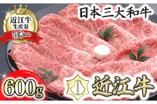 【PRキャンペーン対象】【４等級以上の未経産牝牛限定】近江牛カタ・バラすき焼き【 600g】【AF07U】 ( 近江牛 ブランド和牛 牛肉 すきやき すき焼き しゃぶしゃぶ 国産 人気 鍋 滋賀県 近江八幡市 赤身 霜降り 神戸牛 松阪牛 に並ぶ 日本三大和牛 近江牛 ふるさと納税 ) 