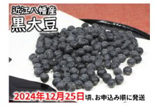 【令和6年12月25日頃より発送】令和6年産　黒豆【1kg（500ｇ×2パック）】【AB55U】