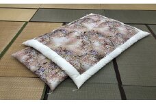 極上純綿もめん布団「掛敷ふとんセット」（赤色）掛け1枚、敷き1枚【CW04U】
