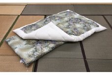 極上純綿もめん布団「掛敷ふとんセット」（青色）掛け1枚、敷き1枚【CW06U】