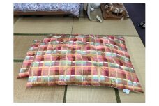 中級もめん綿入り布団　２枚　掛敷セット（お客様用に最適）【CW39U】