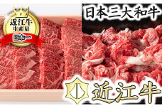 【近江牛　毛利志満】近江牛焼肉用【400ｇ】・こま切れ【350g】【S035U】