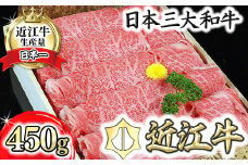 【PRキャンペーン対象】近江牛 すき焼き しゃぶしゃぶ A5 ランク 肩ロース 450g 【DG05U】 ( 近江牛 ブランド和牛 牛肉 ロース 肩ロース スライス 近江牛 A5 やきしゃぶ すきやき すき焼き 国産 黒毛和牛 冷凍 人気 鍋 滋賀県 近江八幡市 和牛 牛肉 すき焼き 霜降り ギフト 贈答 神戸牛 松阪牛 に並ぶ 日本三大和牛 近江牛 ふるさと納税 )