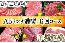 げんさんの近江牛満喫コース　12ヶ月で全6回お届け（2カ月に1回）【DG13U】