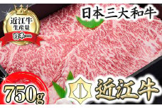 【森村商会】近江牛特選ロースステーキ250g×3枚【冷凍】【L009U】