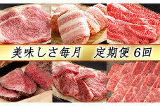 【カネ吉山本】近江牛 おいしさ毎月便－喜－（全6回定期便）（2023年9月改定）【Y092U】