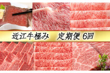 【定期便6回】【カネ吉山本】近江牛極み定期便-慶-【Y133U】