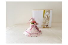 華姫? 近江麻布使用 伝統工芸和紙人形の食器等装飾品【FH01U1】