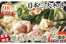 数量限定　ホルモン屋が作った本気のもつ鍋セット　2回分　2～3人前【FO09U】