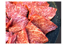 近江牛 赤身焼肉用【450g】【A4A5等級 】 未経産雌限定【FO66U】