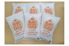 【新米】【7年産】すっごいもちもち「しきゆたか」白米定期便　１２カ月で５㎏を６回お届け（2カ月に1回）【C012U1】