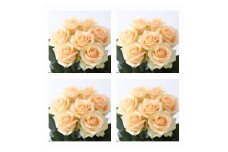 【総本数100本！】國枝バラ園から直送！Flower Bouquet（25本の花束×４ケース）アプリコット