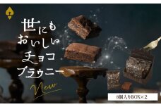 世にもおいしいチョコブラウニー  個包装 お菓子 焼き菓子本格 チョコレート チョコ お取り寄せ
