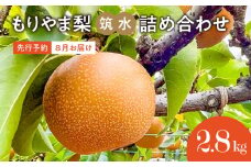 びわこもりやまフルーツランド　もりやま梨　筑水詰め合わせ 【2025年8月お届け】完熟採り　生産農家直送