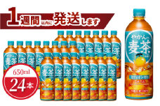 やかんの麦茶 from 爽健美茶 PET 650ml（24本入）