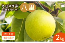 びわこもりやまフルーツランド  もりやま梨　八里ご自宅用【８月お届け】