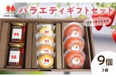 河西いちご園詰め合わせバターサンドバラエティギフトセット