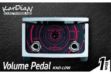 Volume Pedal KND-LOW　ボリューム ペダル 操作感 有機的 音量変化 メイキング こだわり 音質 エフェクター エレキ ギター ベース 楽器 サウンド アクセサリ 音響機材 滋賀県 守山市