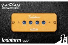 Iodoform "Gold"   ヨードホルム キャラクターモジュール エフェクティブ ブルース ジャズマン ハードロック 2EQ イコライジング ノイズレス サウンド エフェクター エレキ ギター ベース 楽器 アクセサリ 音響機材 滋賀県 守山市