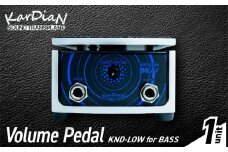 Volume Pedal KND-LOW for BASS   ボリューム ペダル 音量変化 メイキング 音質 エフェクター エレキ ギター ベース 楽器 サウンド アクセサリ 音響機材 滋賀県 守山市 