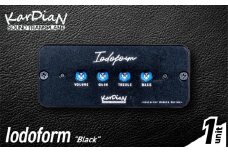 Iodoform "Black"   ヨードホルム キャラクターモジュール エフェクティブ ブルース ジャズマン ハードロック 2EQ イコライジング ノイズレス サウンド エフェクター エレキ ギター ベース 楽器 アクセサリ 音響機材 滋賀県 守山市
