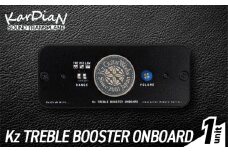 Kz TREBLE BOOSTER ONBOARD   シリコントランジスタ ゲルマニウム 特性 サウンド エッセンス 低高域 出力 ペダル バランス調整 エレキギター ベース 楽器 サウンド アクセサリ 音響機材 滋賀県 守山市