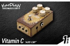 Vitamin C "ADD CBF"　クリーンローパス フィルター モジュール クリーン ブースター 調整 エフェクター エレキ ギター ベース 楽器 サウンド アクセサリ 音響機材 滋賀県守山市