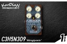 Glycerin　ドライブサウンド ペダル タイプ オーバードライブ 7つ ダイオード アンプライク エフェクター エレキ ギター ベース 楽器 アクセサリ 音響機材  滋賀県 守山市