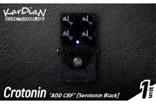Crotonin "ADD CBF" [Serotonin Black]　クリーンローパスフィルター モジュール クリーンブースター エフェクト部分 調整 エフェクター エレキ ギター ベース 楽器 サウンド アクセサリ 音響機材 滋賀県 守山市