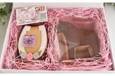 蹄鉄と馬のオリジナルアイシングクッキーセット 詰め合わせ ギフト 焼き菓子 栗東市 / びわ湖タイル [BIBS001]