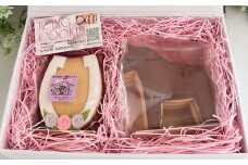 蹄鉄と馬のオリジナルアイシングクッキーセット 詰め合わせ ギフト 焼き菓子 栗東市 / びわ湖タイル [BIBS001]